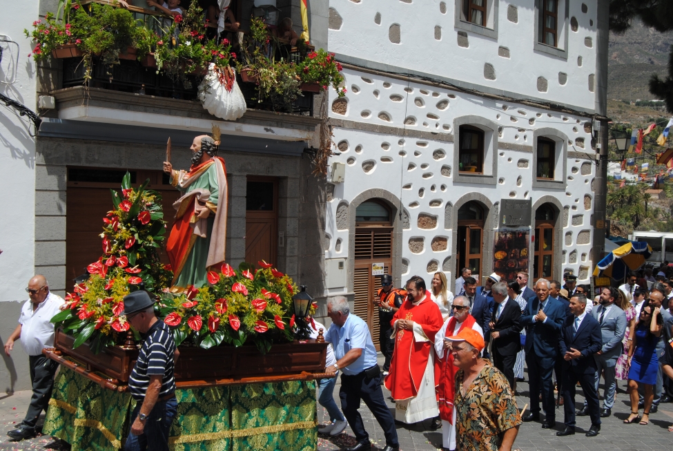 Procesión en honor a San Bartolomé. 2023