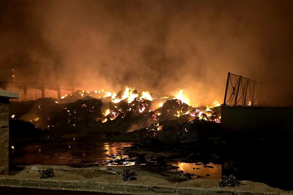 Incendio en el Ecoparque Gran Canaria Sur | Maspalomas Ahora