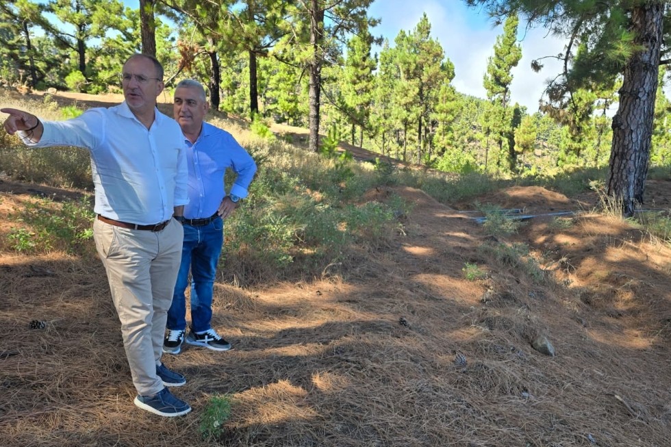 Garafía mejora el abastecimiento de agua potable entre Hoya Grande y Catela