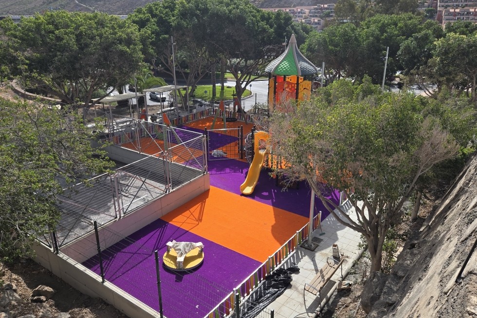 Parque infantil de Lomo Quiebre | Maspalomas Ahora