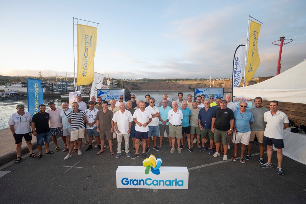 El Open de Pesca de Altura Gran Canaria reúne a 43 embarcaciones en el sur de la isla