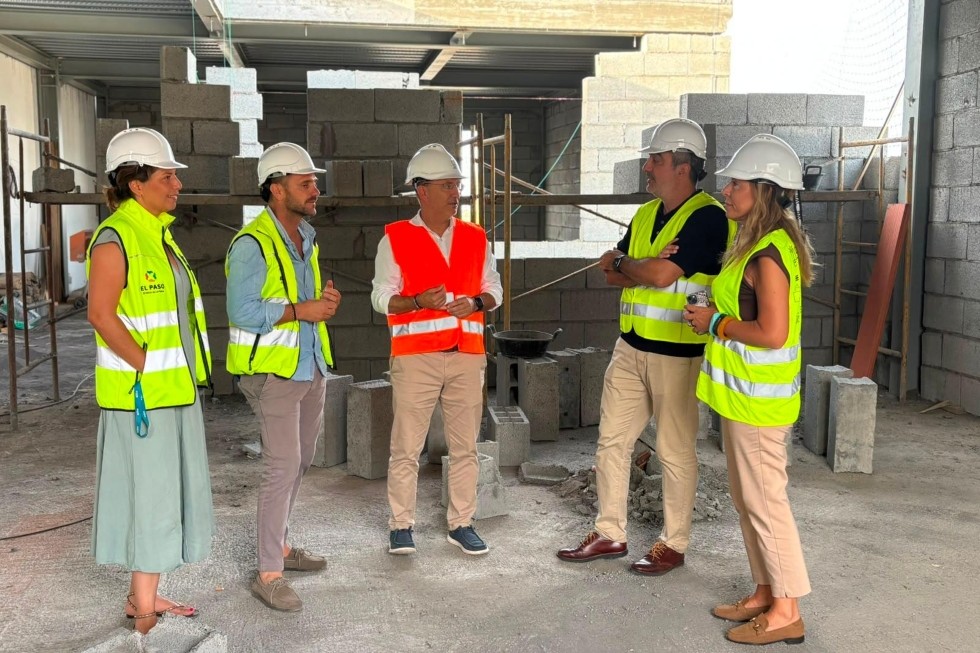 Avanzan las obras para dotar a El Paso de nuevas plazas residenciales para personas mayores y dependientes