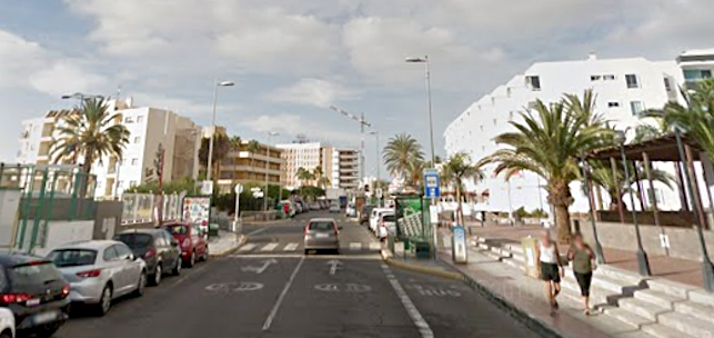 Avenida de Italia, en Playa del Inglés.