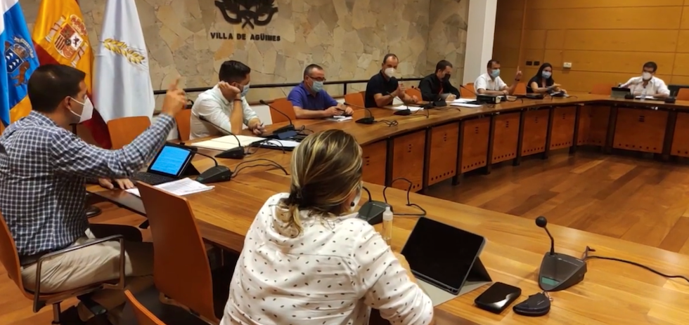 Imagen del pleno. MASPALOMAS AHORA