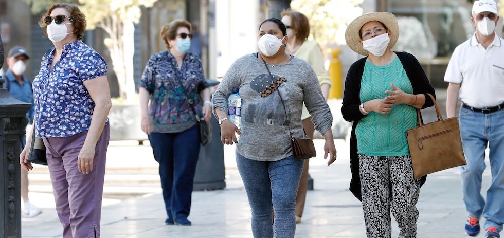 Uso de mascarillas en las calles