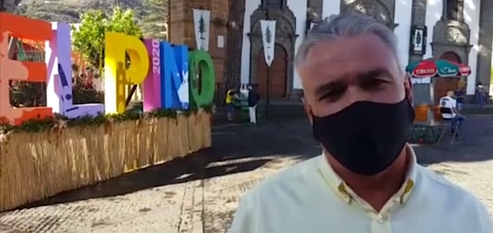 Gonzalo Rosario, alcalde de Teror.