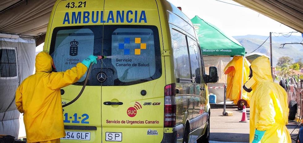 Desinfecci&oacute;n de ambulancias
