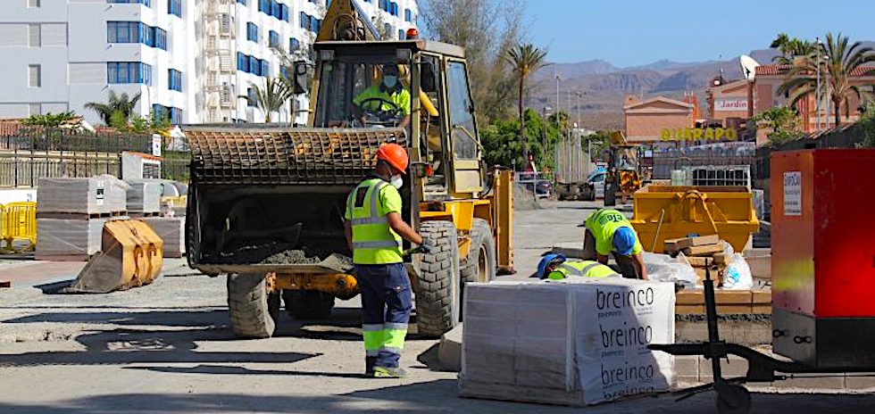 Obras, Playa del Inglés
