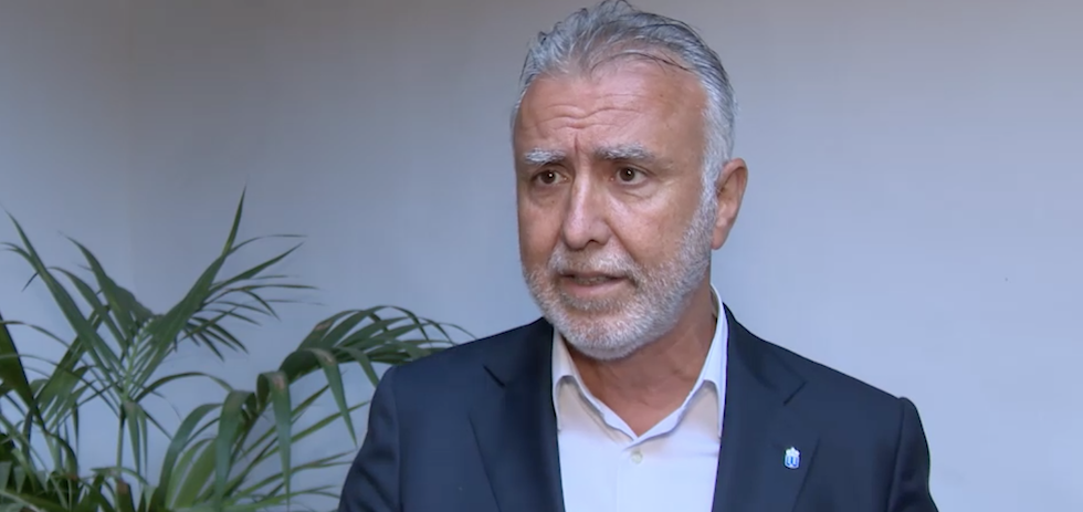 El presidente del Gobierno de Canarias, Ángel Víctor Torres