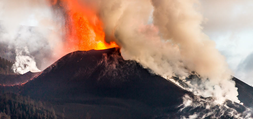 Erupción volcánica, La Palma. ACFI PRESS