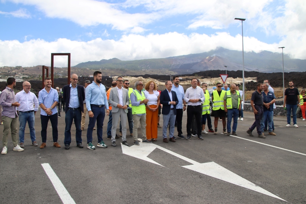 Inauguración de la carretera La Laguna-Las Norias