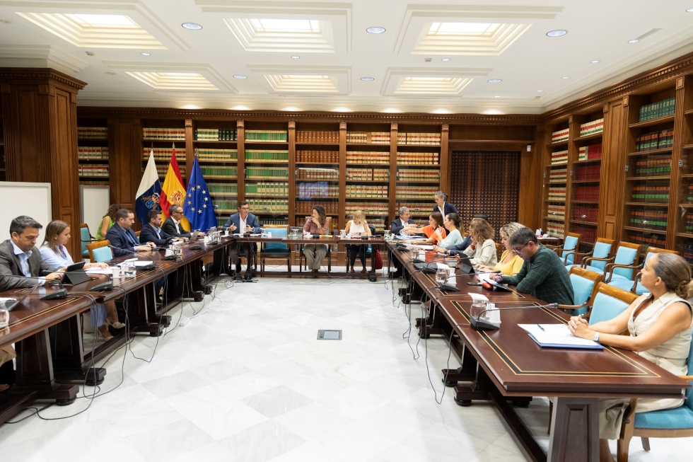 Sesión parlamentaria del 20 de septiembre. Gobierno de Canarias