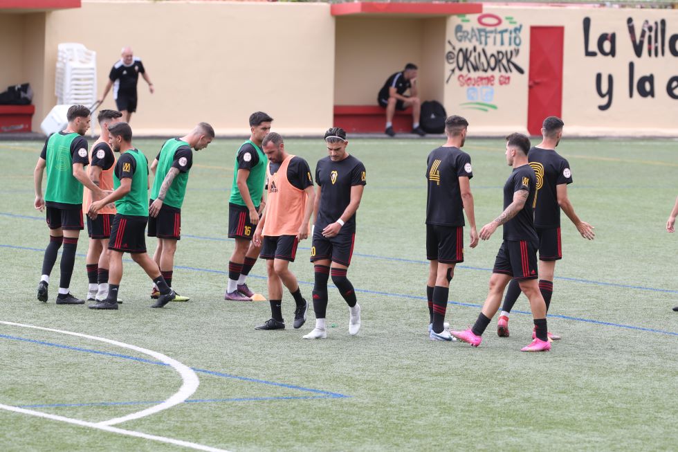 Entrenamiento del CD Mensajero