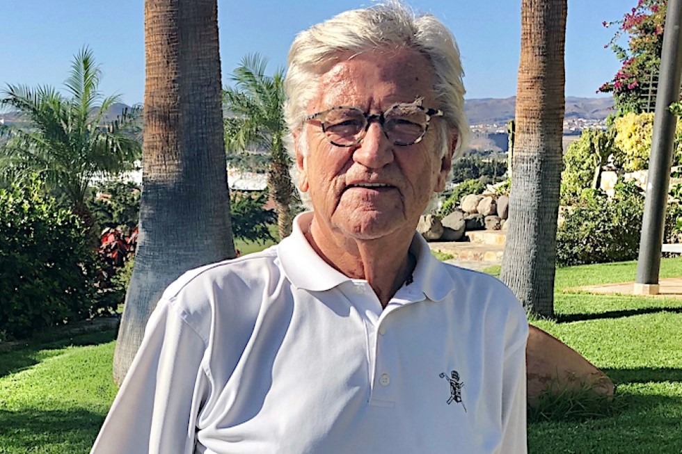 Pepe Domingo Castaño durante una entrevista a Maspalomas Ahora