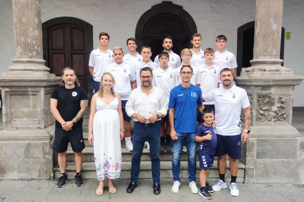 Foto Recepción del equipo  de fútbol playa UD Las Palmas