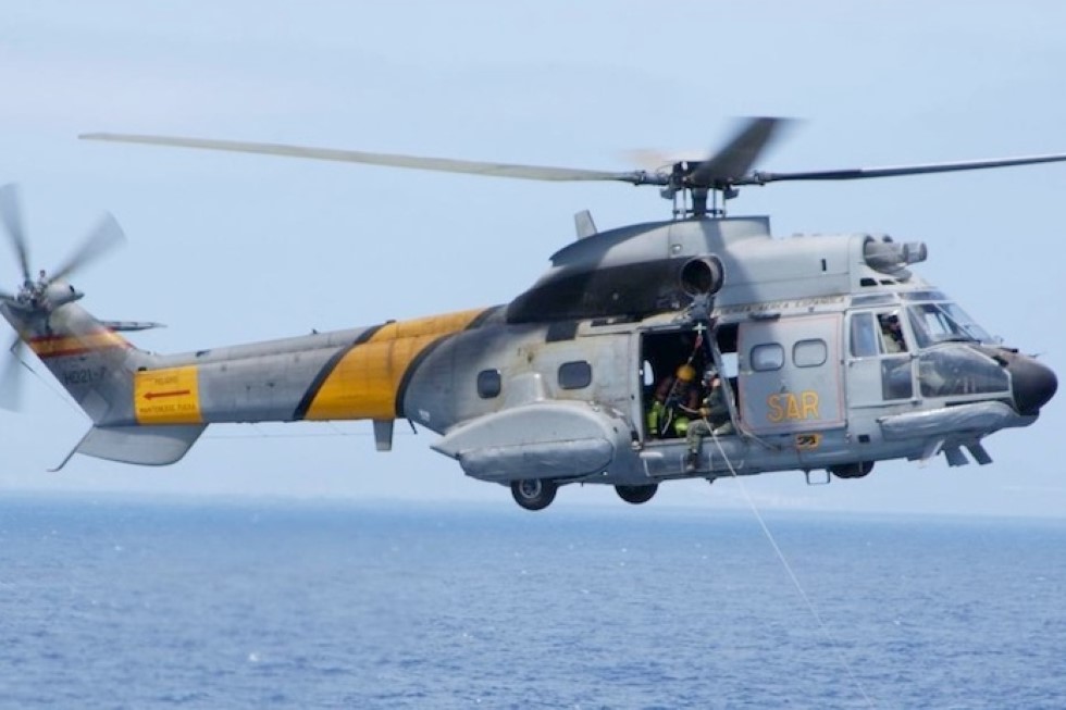 Helicóptero del Servicio de Búsqueda y Rescate (SAR). Imagen de archivo