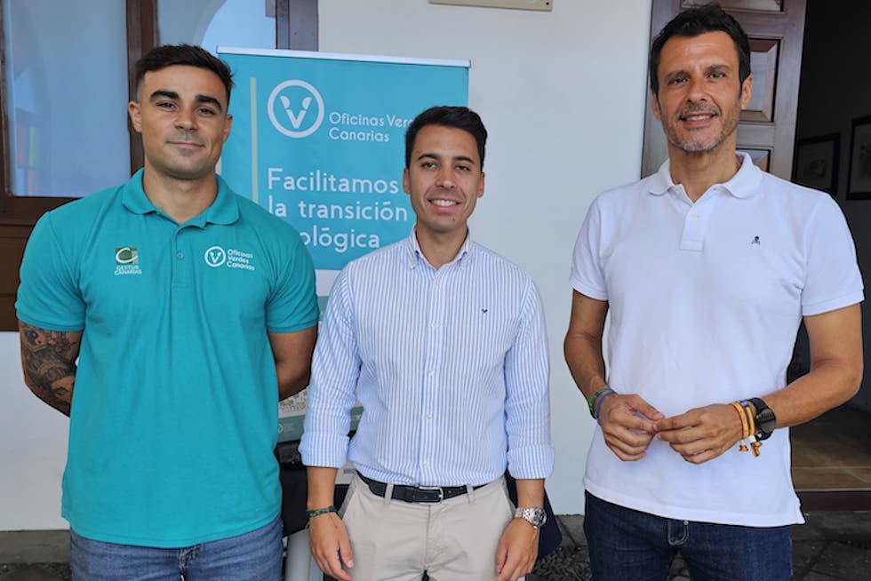 Visita del director de Energía a Tazacorte