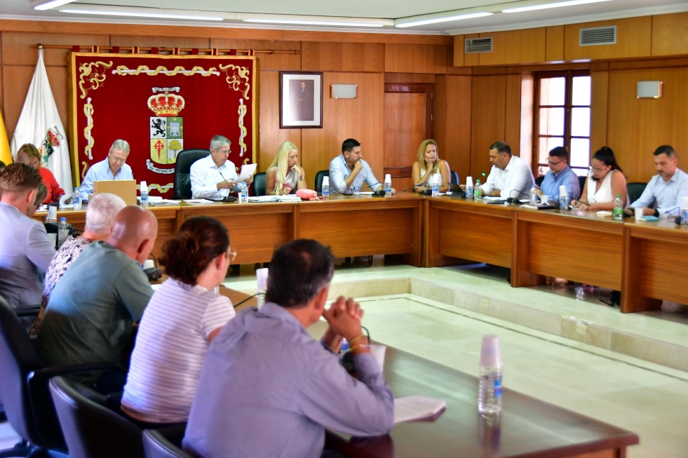 Pleno de San Bartolomé de Tirajana. 26 de septiembre