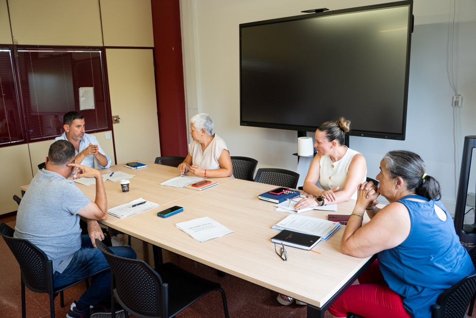 Reunión de la Concejalía de Servicios Sociales