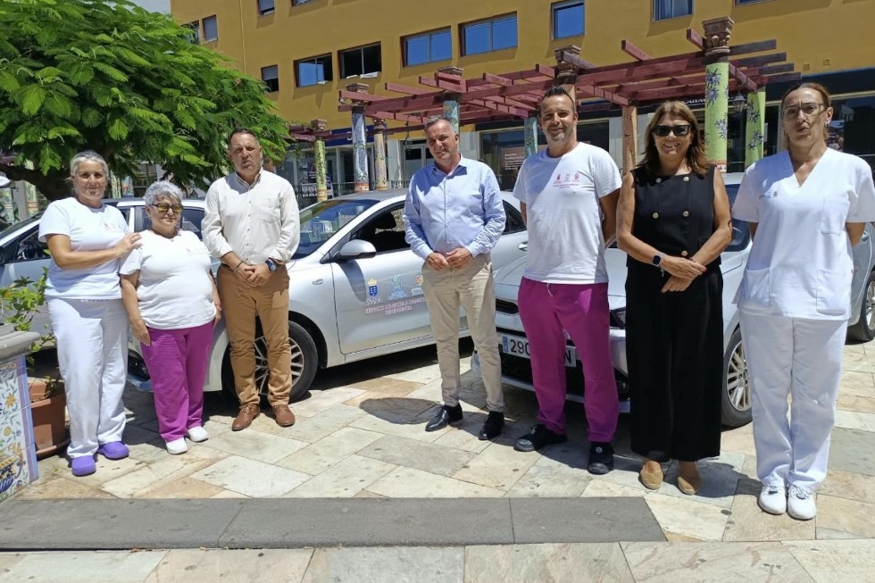 Tazacorte incorpora cuatro vehículos al servicio de ayuda a domicilio