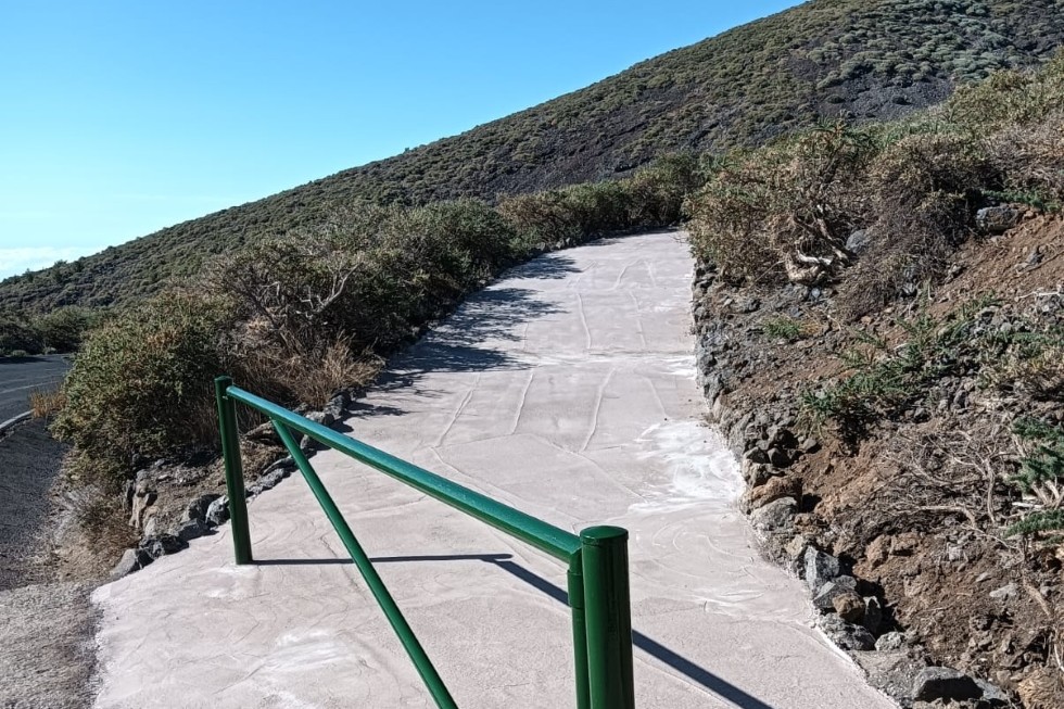 El Cabildo culmina la mejora del Mirador del Infinito con una inversión de 74.711 euros