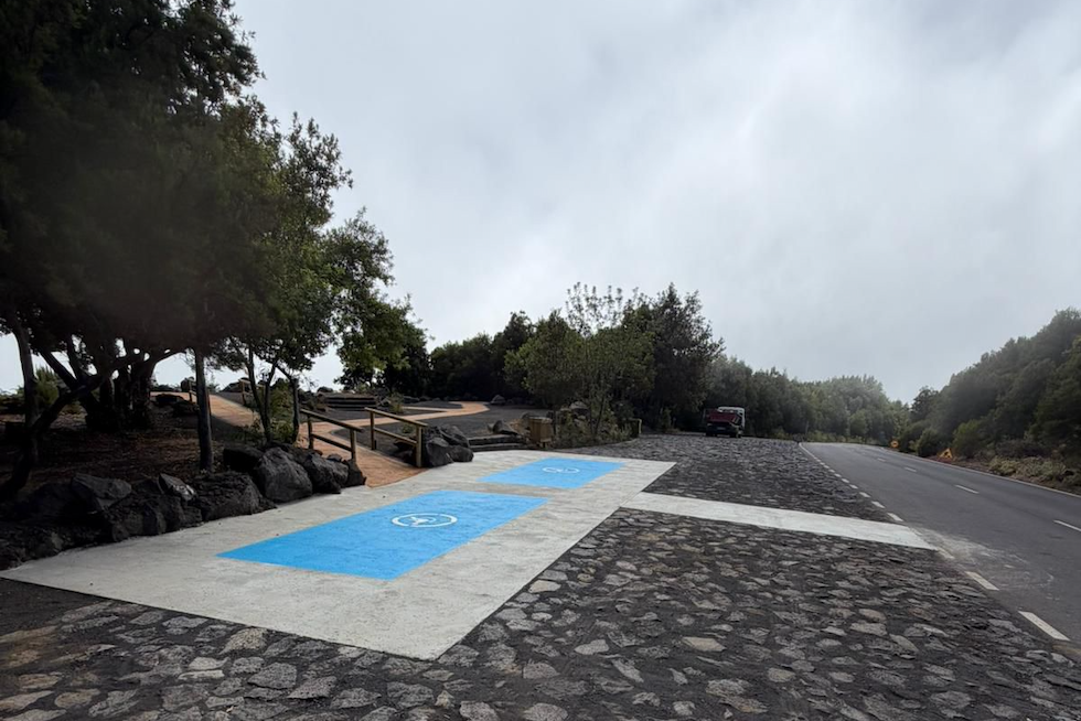 El mirador Llano de Las Ventas adapta sus accesos para personas con movilidad reducida