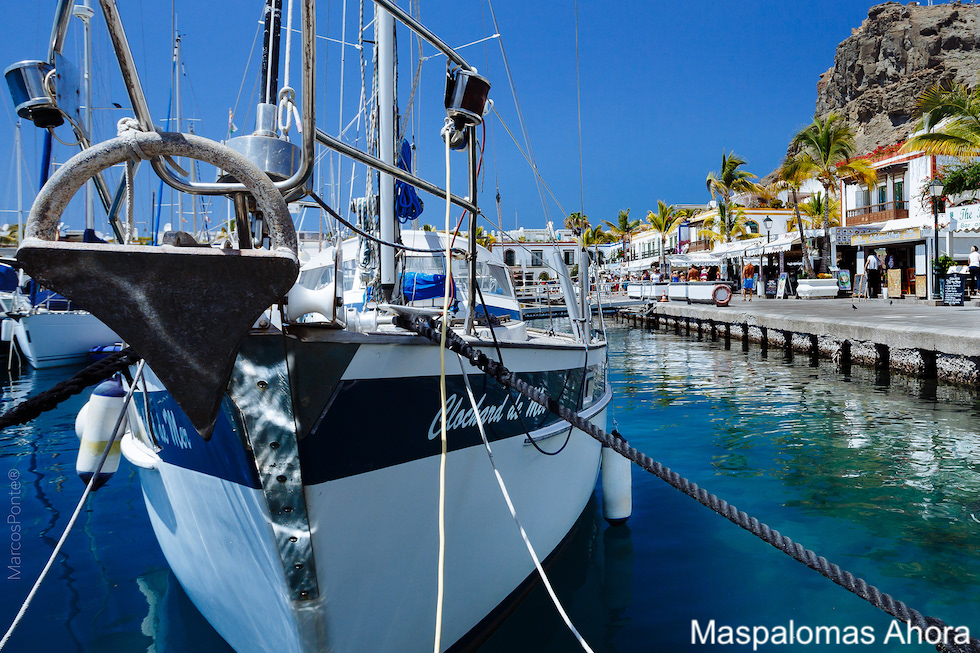 Puerto de Mog&aacute;n. Imagen: Maspalomas Ahora