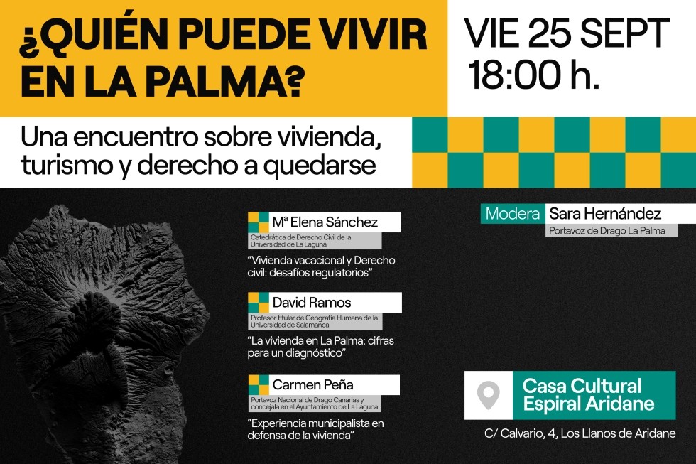 La vivienda en La Palma centra un encuentro con expertos en derecho y geografía