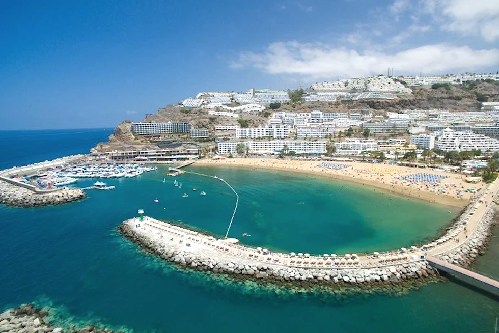 Puerto Rico (Mog&aacute;n, Gran Canaria). Foto: Cardenas-Gran Canaria