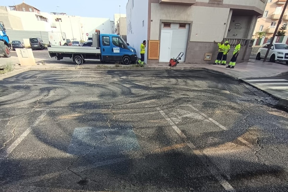 Reasfaltados en El Tablero | Maspalomas Ahora