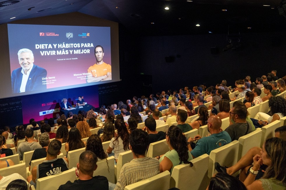 Grabaci&oacute;n del p&oacute;dcast 'Fitness Revolucionario' | Maspalomas Ahora