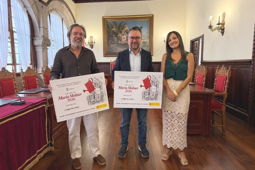 Santa Cruz de La Palma recibe por sexto año consecutivo el Premio Nacional María Moliner por su proyecto ‘Como en casa’
