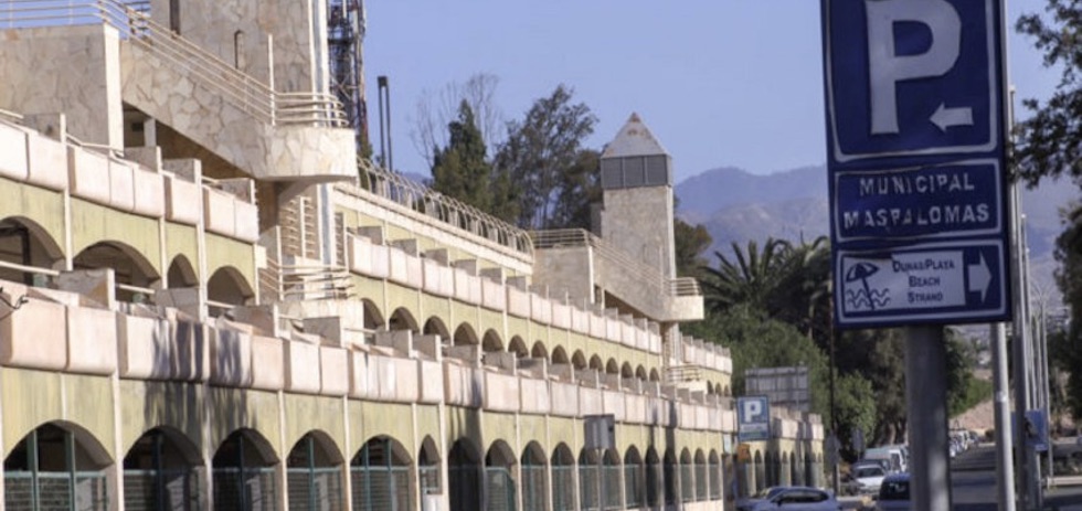 Parking de Maspalomas.
