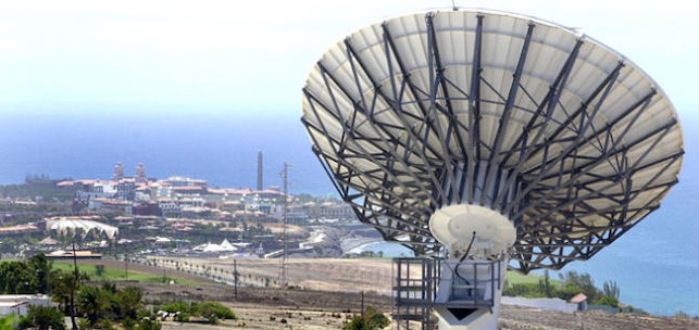 Centro Espacial de Canarias en Maspalomas.