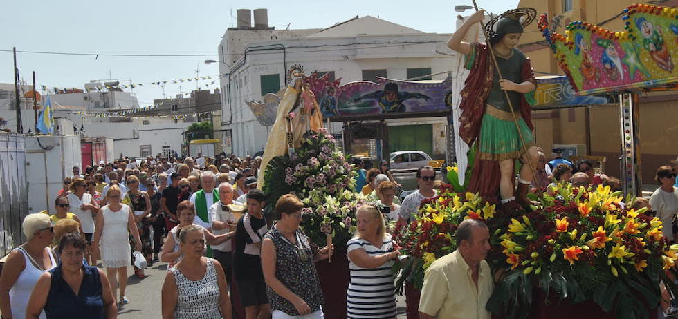 Procesi&oacute;n en Castillo del Romeral | MASPALOMAS AHORA