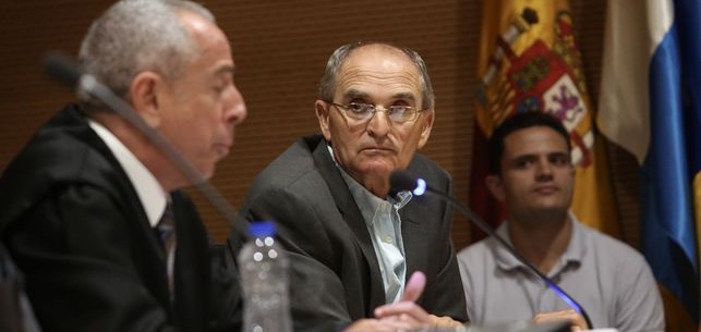 Silverio Matos, en el juicio del caso Palmera. (ALEJANDRO RAMOS)