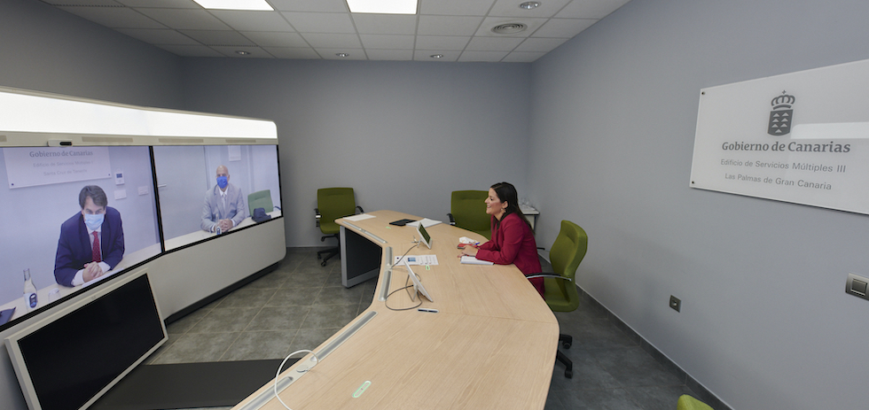 Reuni&oacute;n de turismo. MASPALOMAS AHORA