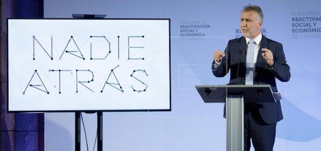 El Presidente del Gobierno de Canarias, &Aacute;ngel V&iacute;ctor Torres. MASPALOMAS AHORA