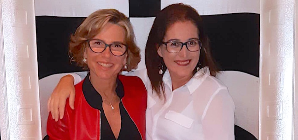 La alcaldesa Conchi Narváez (izqda) e Inés Rodríguez | MASPALOMAS AHORA