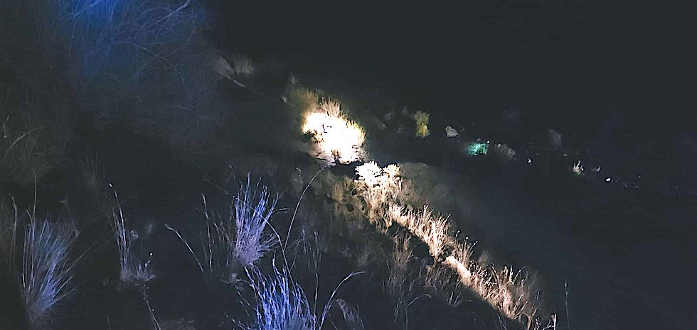 Ladera donde ocurrió el accidente | MASPALOMAS AHORA