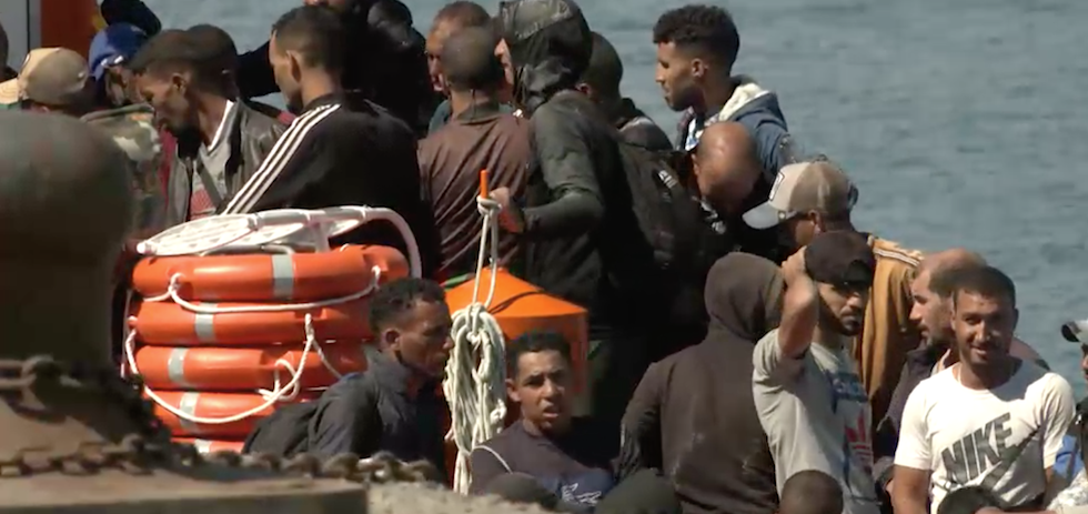 Llegada de inmigrantes. ACFI PRESS