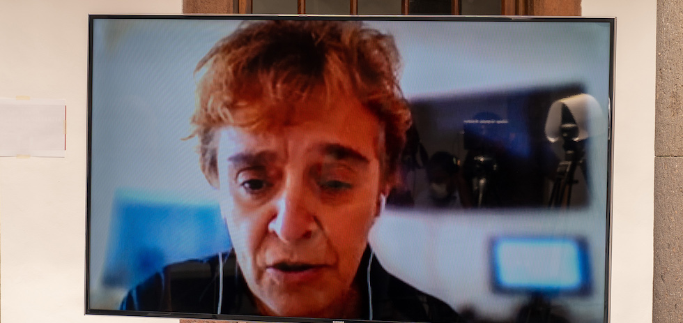 Mar&iacute;a Jos&eacute; Blanco, portavoz del comit&eacute; cient&iacute;fico del Plan de emergencia volc&aacute;nica de Canarias (Pevolca). ACFI PRESS