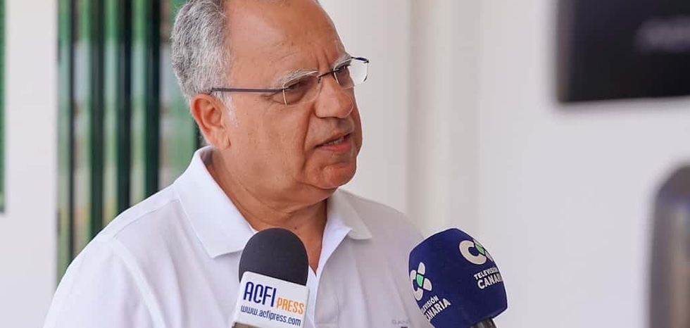 El presidente del Cabildo de La Gomera, Casimiro Curbelo | ACFI PRESS