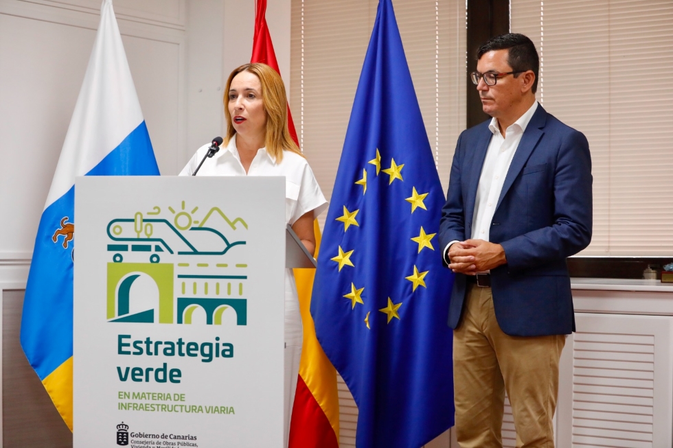 Rosana Melián junto a Pablo Rodríguez