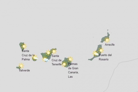 Previsión del tiempo para el domingo 1 de octubre. Aemet