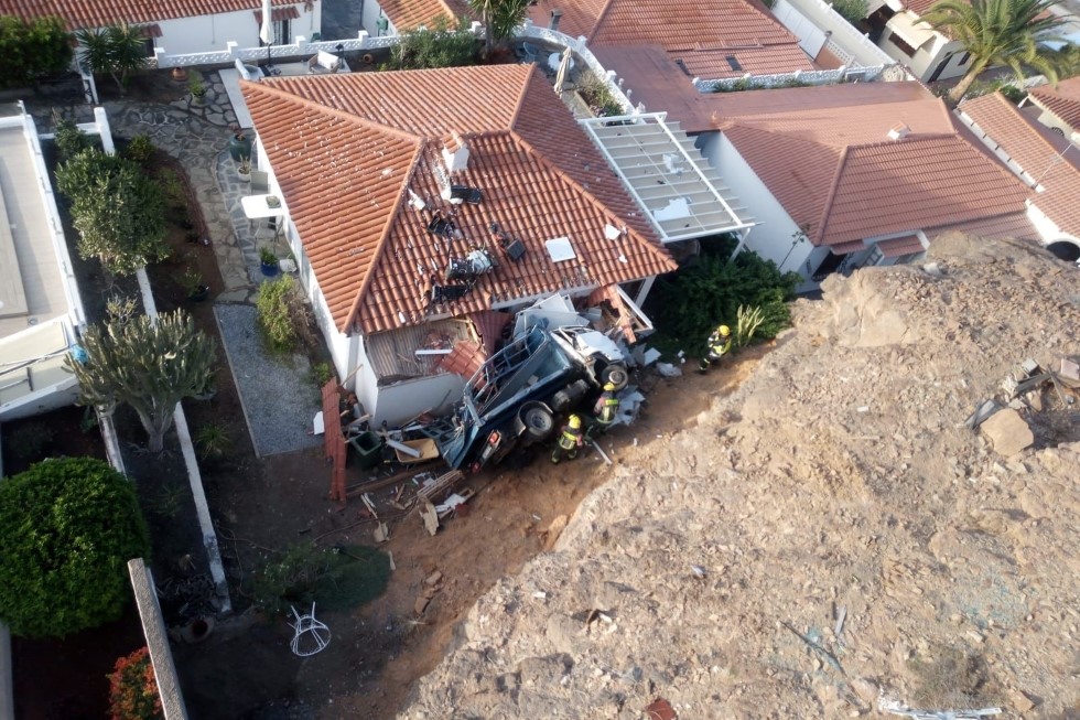 Accidente en una vivienda de Mogán