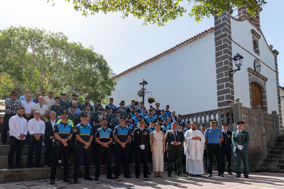Policías condecorados