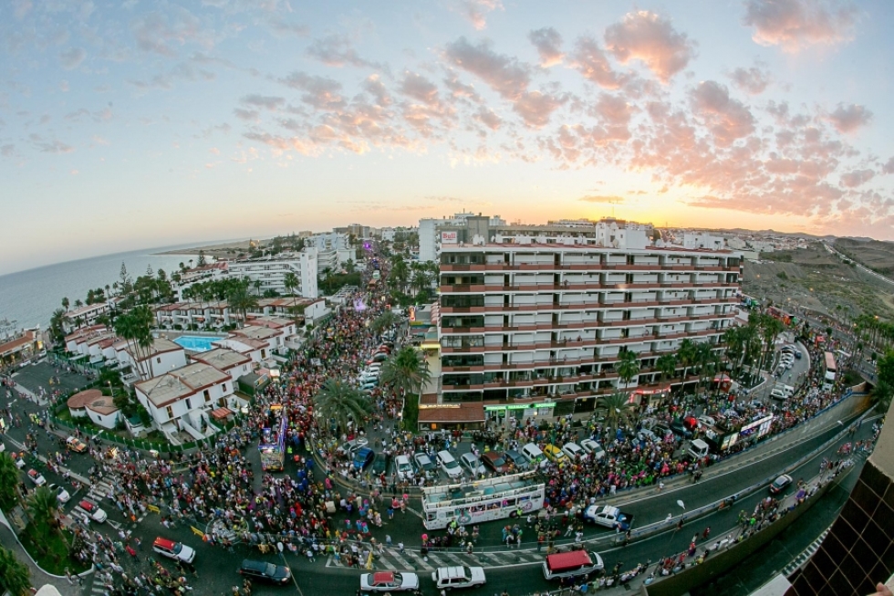 Carnaval Internacional de Maspalomas. Imagen de archivo. Foto MARCOS DE RADA para Maspalomas Ahora