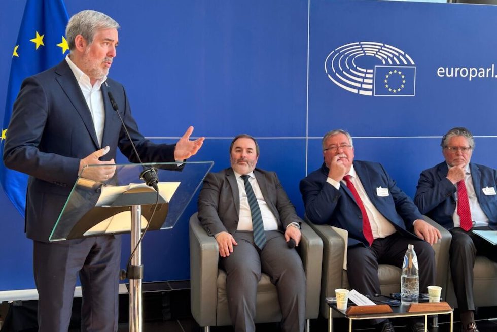 El presidente de Canarias en el Foro Posei en Bruselas | Maspalomas Ahora