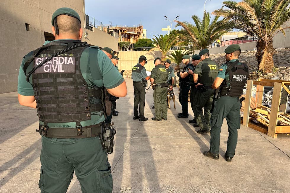 Simulacro de la Guardia Civil en un centro comercial | Maspalomas Ahora